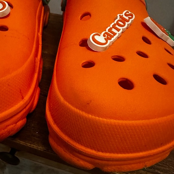 Crocs x Anwar Carrots All-Terrain Classic Orange Clog Limited Ed. Sz: M:8/W:10 - Picture 11 of 12